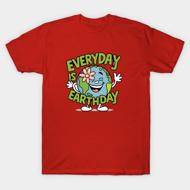 Everyday is Earthday T-Shirt by LENTEE